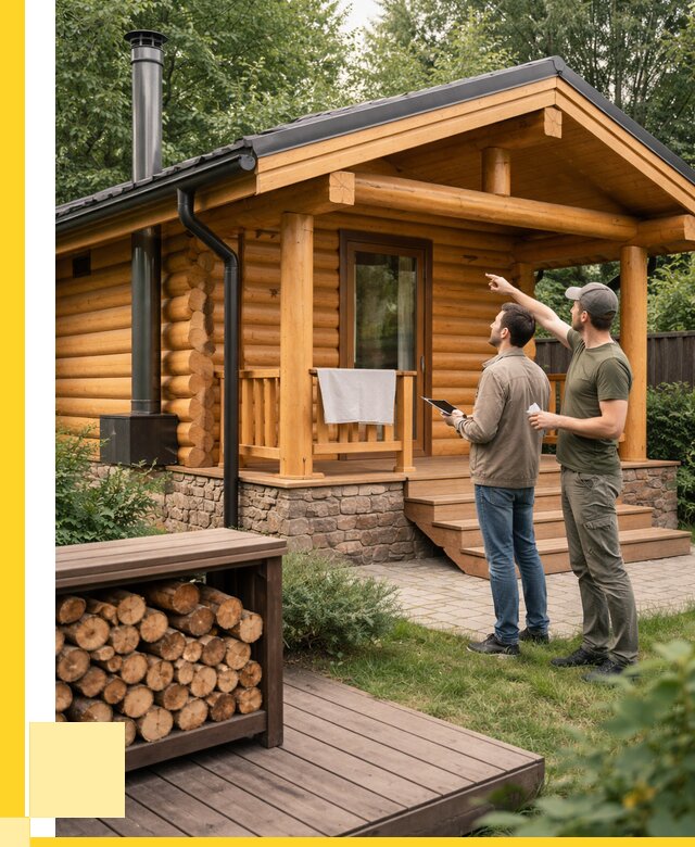 Бани для дачи под ключ в Архангельске от 257025 р. | ЭриданРхн