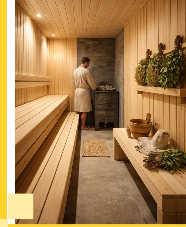 Отделка парной под ключ в Архангельске от 359835 р. | ЭриданРхн