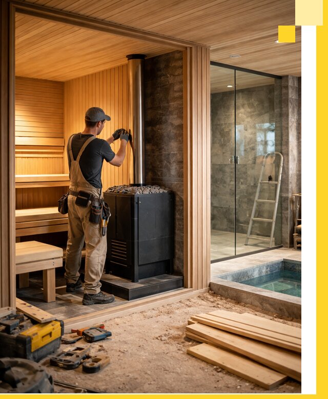 Полное строительство банных комплексов под ключ в Архангельске