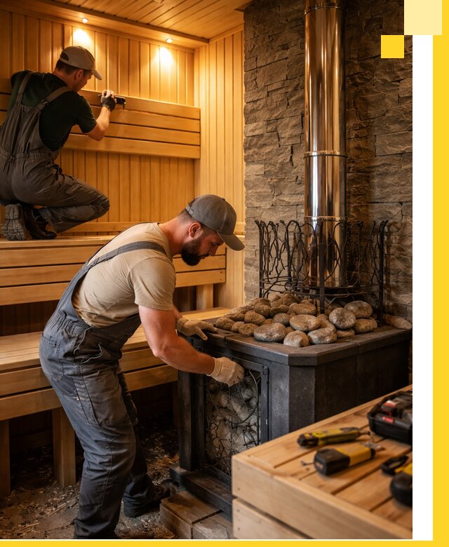 Комплексный дизайн бань, саун и зон отдыха в Архангельске