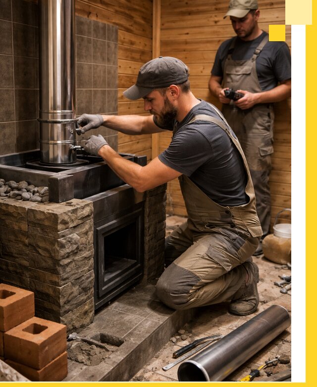 Изготовление и установка банных печей под ключ в Архангельске