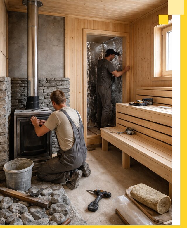 Строительство и изготовление бань под ключ в Архангельске