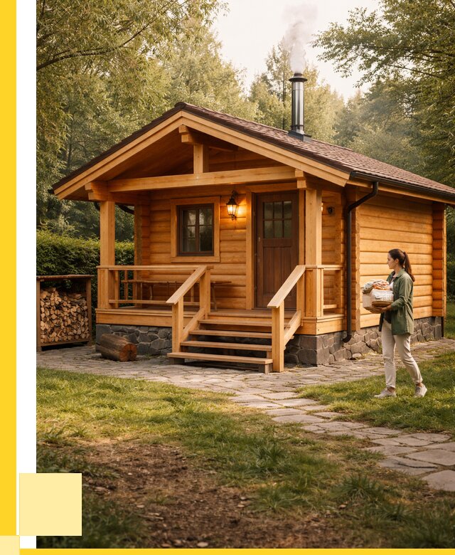 Купить баню под ключ в Архангельске от 668265 р. | ЭриданРхн