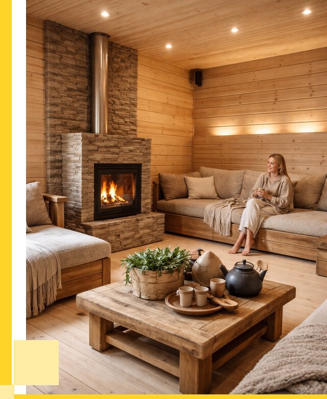 Проект бани с комнатой отдыха в Архангельске от 35984 р. | ЭриданРхн