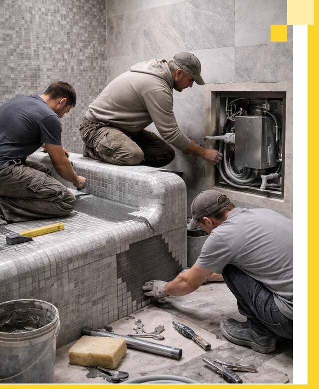 Проекты хамамов под ключ в Архангельске и дизайн и строительство