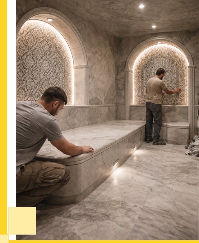 Турецкие бани под ключ в Архангельске от 257025 р. | ЭриданРхн