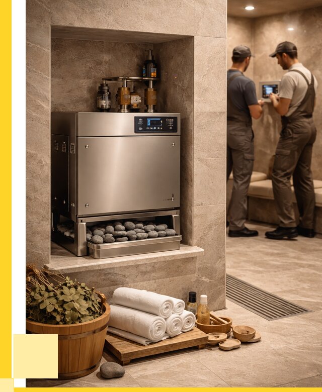 Парогенераторы для хамама в Архангельске от 77108 р. | ЭриданРхн