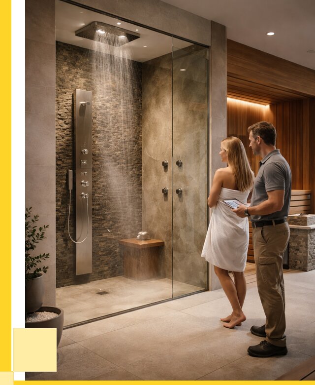 Купить душ впечатлений для дома в Архангельске от 87389 р. | ЭриданРхн