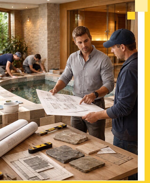 Проектирование SPA зон под ключ в Архангельске с инженерией